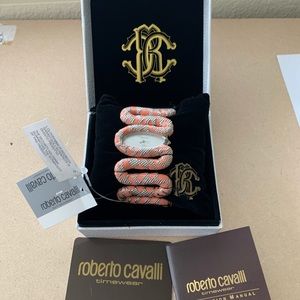 ROBERTO CAVALLI “Cleopatra” Snake Watch NEW